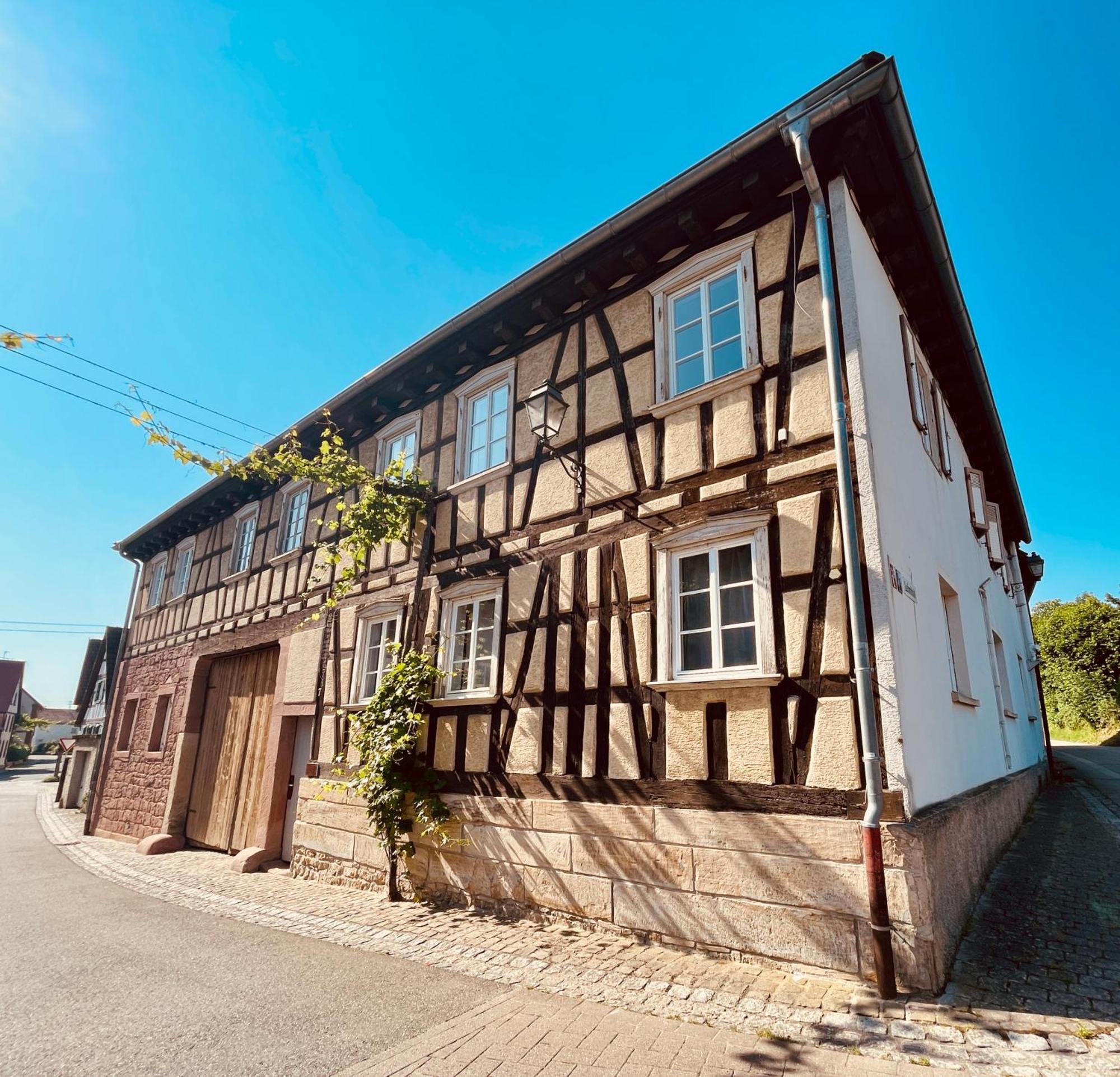 Auszeit - Historisches Ferienhaus In Der Suedpfalz Dierbach Luaran gambar