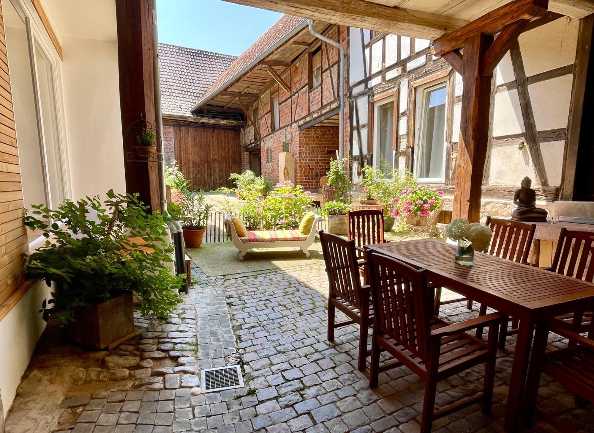Auszeit - Historisches Ferienhaus In Der Suedpfalz Dierbach Luaran gambar